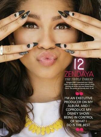 Zendaya Coleman In Seventeen Magazine March
