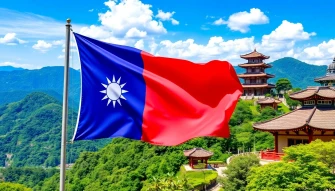 Taiwan Flag Wallpaper