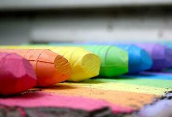 Wallpaper Colors Rainbow Chalk Desktop Other Goodwp