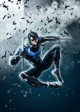 Nightwing Blue By Leonardoenrique
