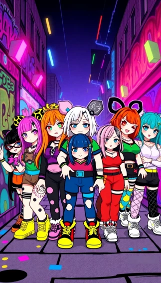 Roblox Emo Girls Wallpaper