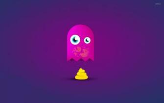 Pacman Has Been Eaten Wallpaper Funny