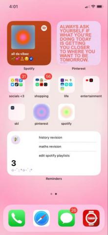 Homescreen Inspo Ios App iPhone Phone Apps
