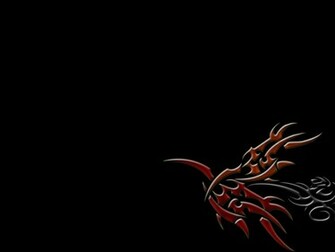 Tribal Designs Background Black