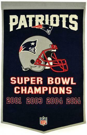 Patriots Championship Banner