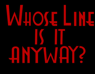Whose Line Is It Anyway Red Font By Ent2pri9se