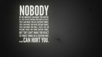 Nobody Can Hurt You Best Wallpaper