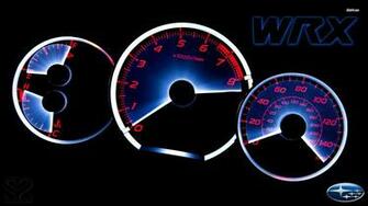 Subaru Impreza Wrx Gauges Wallpaper