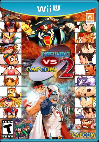Wii U Tatsunoko Vs Boxart By Machriderz