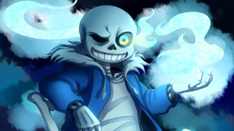 Sans Background Wallpaper