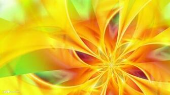 Yellow Abstract Wallapper Wallpaper Widescreen Flip