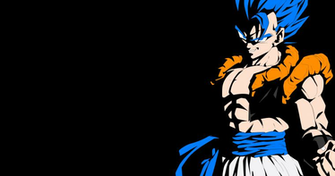 Gogeta Blue Saiyan 4k Ultra HD Wallpaper Background Image