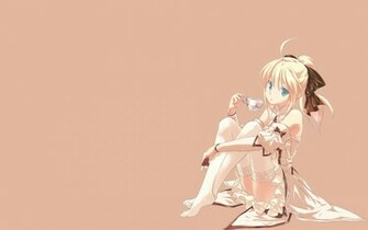 Saber Lily Fate Stay Night Wallpaper