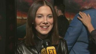 Millie Bobby Brown Debuts New Long Do Laughs At