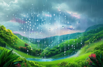 3d Rain Wallpaper