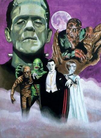 Universal Movie Monsters Wallpaper By Bill