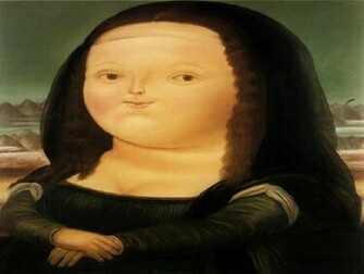 Wallpaper Photo Art Mona Lisa