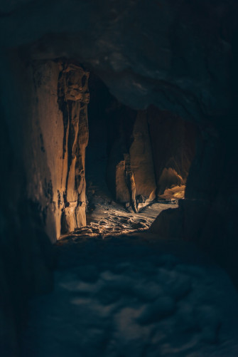 Brown Rock Formation During Daytime Photo Cave Image On