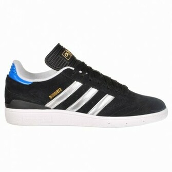 Adidas Skateboarding Busenitz Skate Shoes Black Metallic Silver