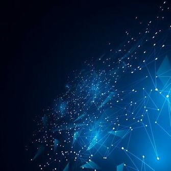 Blockchain Vision Blue Net Background Ing