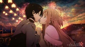Wallpaper Kirito X Asuna Love By Asukij Sao Sword Art Online