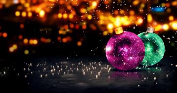 Christmas Balls 4k Wallpaper