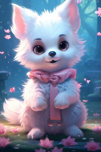 Cute Anime Animal Wallpaper