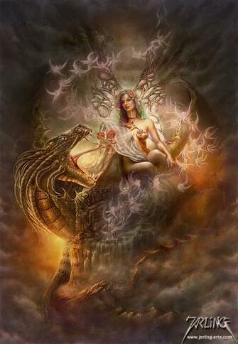 Dark Fairies And Dragons Fairy Dragon By Jarling