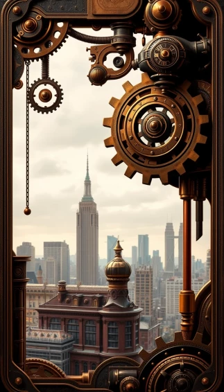 Steampunk Phone Wallpaper