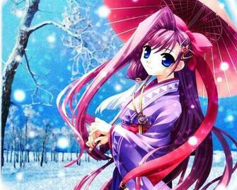 Winter Anime Wallpaper