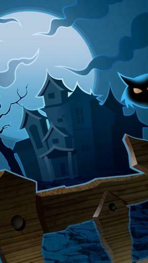 Moon Halloween iPhone Wallpaper Ipod HD