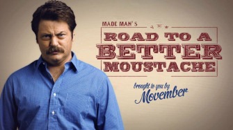 Classic Moustache Man HD Wallpaper