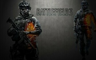 Battlefield Wallpaper Met Soldaten Achtergrond