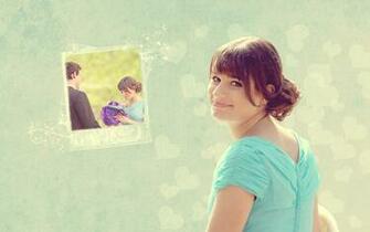 Rachel And Finn Wallpaper Lea Michele