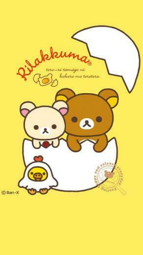 Rilakkuma iPhone Android Wallpaper Background