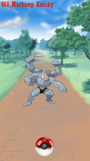 Street Pokeball Machamp Kairiky Wallpaper