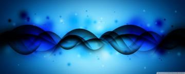 Blue Dual Screen Wallpaper Top