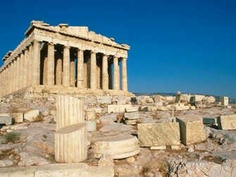 Parthenon Temple Acropolis Wallpaper Travel HD
