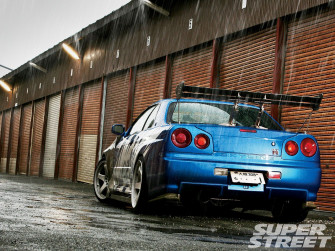 Nissan Skyline Gtr R34 Wallpaper