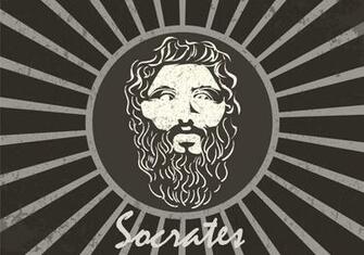 Figure Of Socrates Background Vectors Clipart
