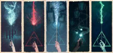 Harry Potter Wands Wallpaper On