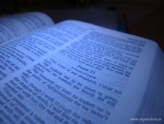 Holy Bible Wallpaper Steps With God