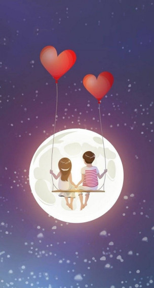 Love Cartoon Wallpaper