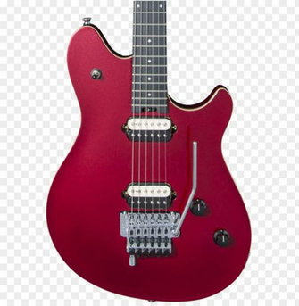 Evh Wolfgang Special Ebony Candy Apple Red Metallic