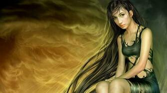 Wallpaper Girl Dress Fantasy 4k Ultra HD