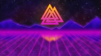 Wallpaper 4k Retrowave Viking Artist