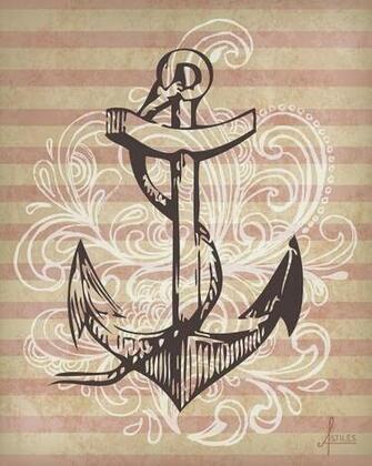 Glitter Anchor Wallpaper Anchors