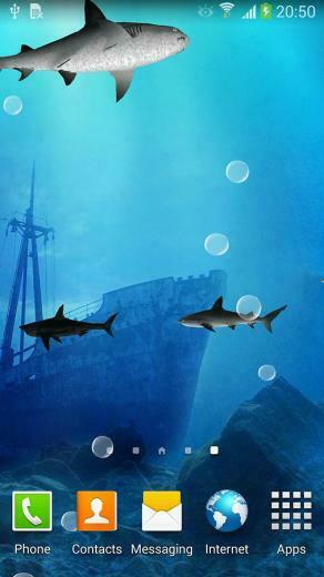 3d Sharks Live Wallpaper Lite Android Apps Und Tests Androidpit