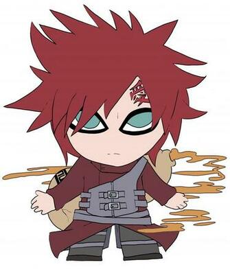 Chibi Gaara Of The Sand By Animereguy