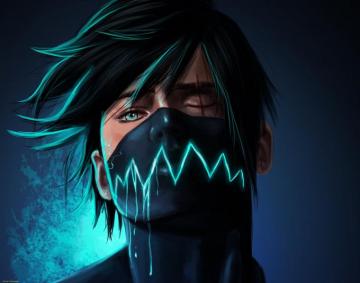 Anime Wallpaper HD Face Hair Mask